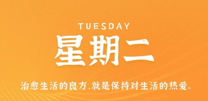 3月21日，星期二，在这里每天60秒读懂世界！