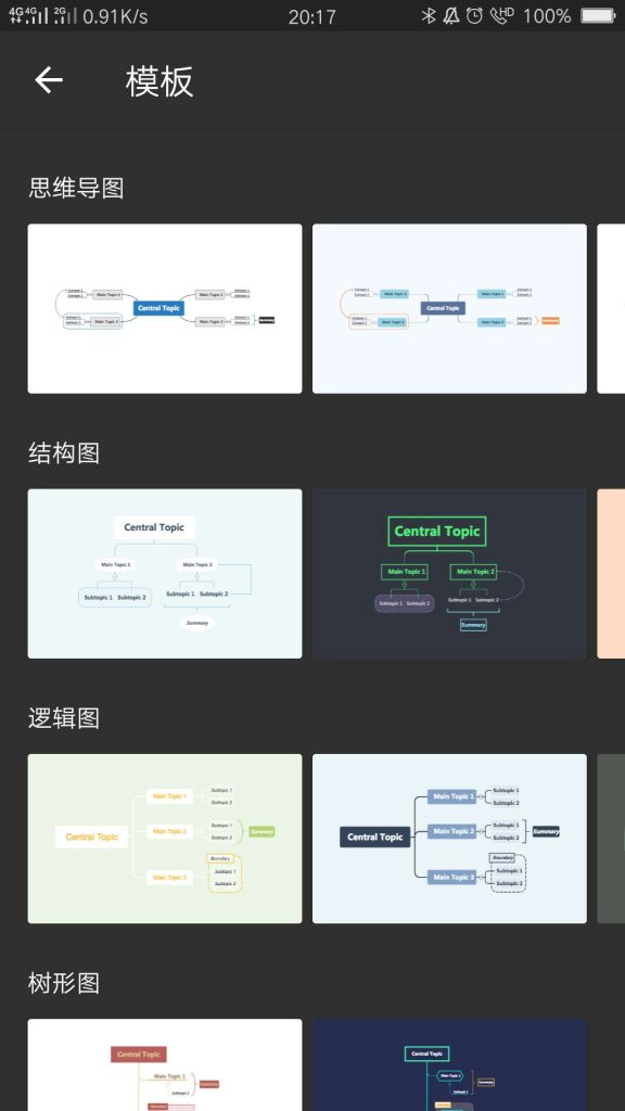 安卓-XMind 思维导图 v1.4.7 -内购解锁版APP