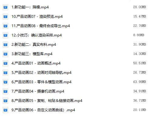 Keyshot 9 官方中文教程-中文字幕